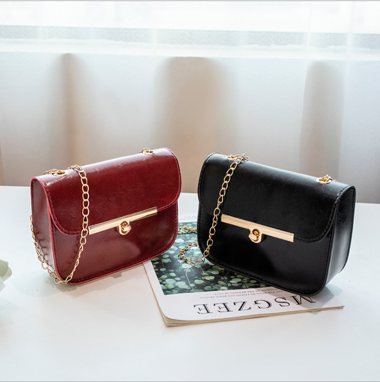 New chain fashion bag women's European and American Single Shoulder Messenger Bag