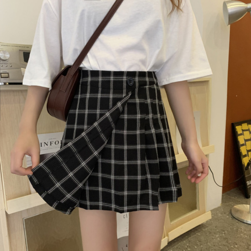 The real price of the New Retro plaid skirt