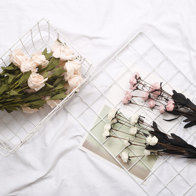 Ins wind simulation rose bouquet manicure photography props food life decorations photography ornaments