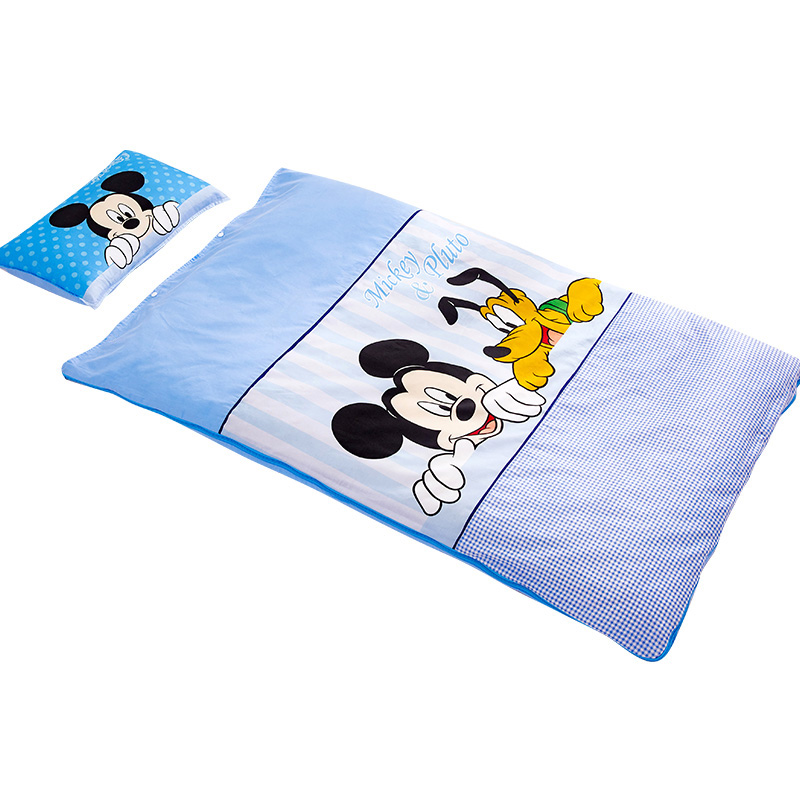 Disney sleeping bag children's middle and big children's universal constant temperature baby in autumn and winter