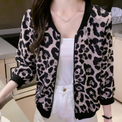 New versatile Chiffon printed sunscreen clothing in spring and summer of 2021