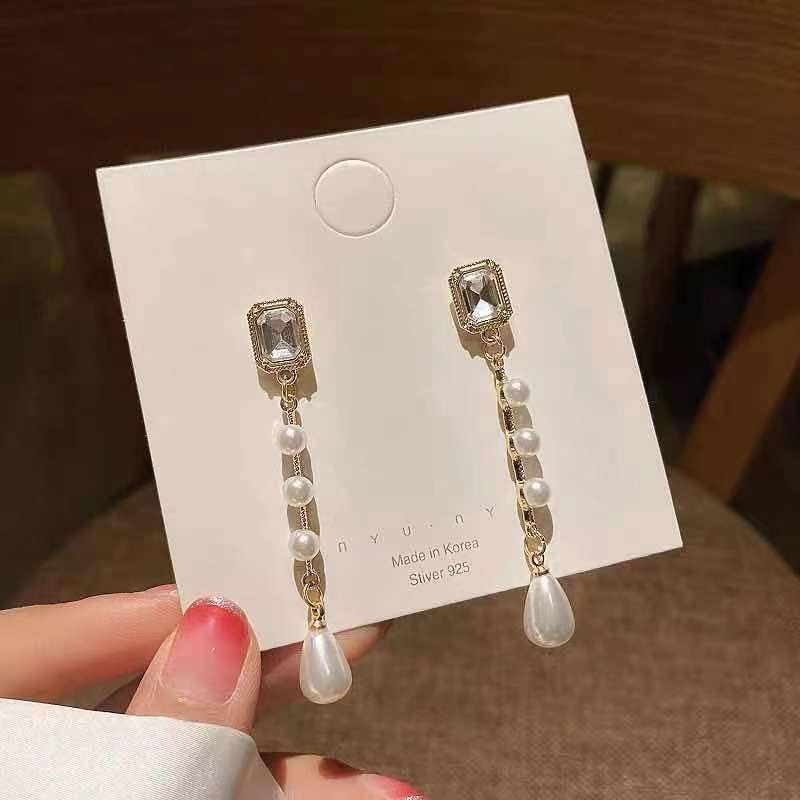 Pearl Earrings Fashion Korean net red gas Earrings retro high sense Fashion Earrings women