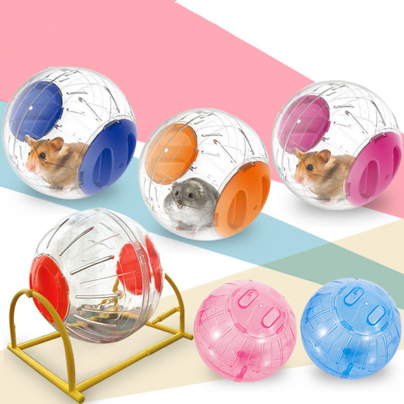 Hamster running ball toys transparent rolling ball sports ball Golden Bear crystal running ball hamster supplies running ball