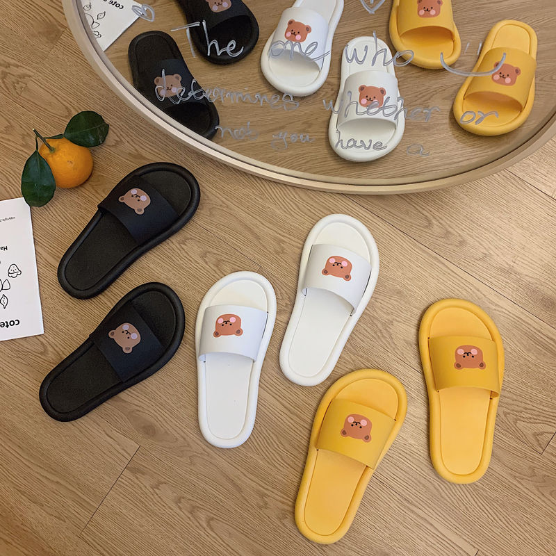 Slippers women's summer wear net red student sandals women's shoes household antiskid latest summer sandals