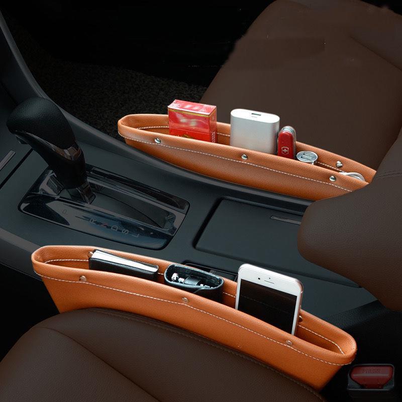 Car accessories storage box car seat slot storage box interior multi-functional slit storage bag glove box