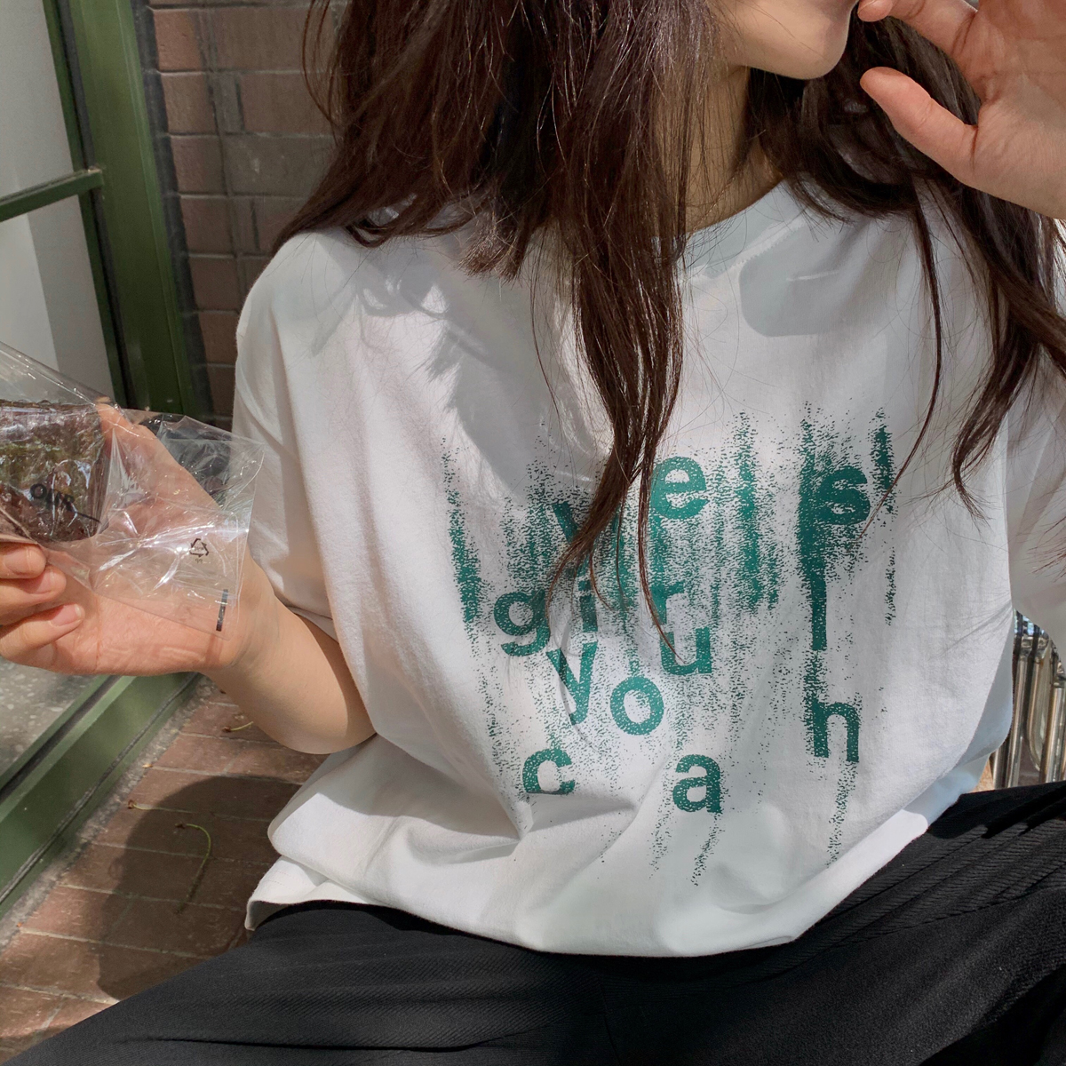 2021 summer new Korean loose and versatile short sleeve T-shirt for women