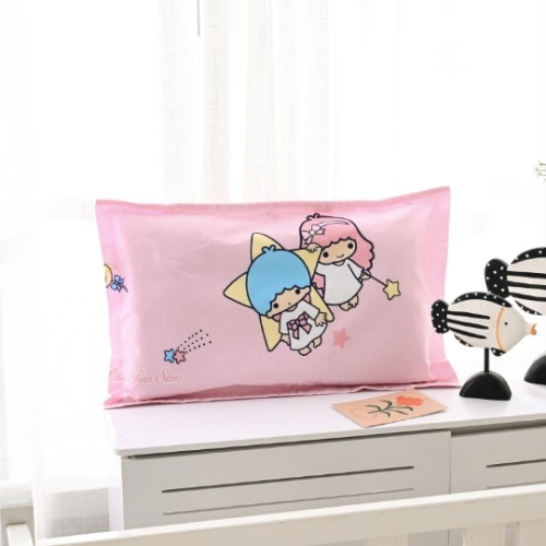 Kindergarten children's nap pillow cute cartoon pure cotton pillowcase with enlarged pillow core can be disassembled and washed students aged 3-6-12