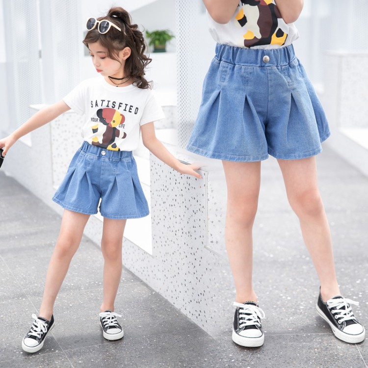 2020 summer denim culottes and shorts