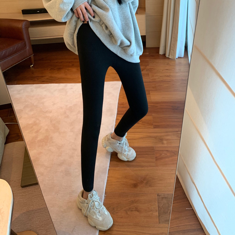 Real shooting ~ real price thickened Plush Leggings for women to wear slim Leggings