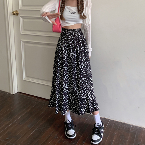 Real price  new Chiffon Mini floral skirt for women