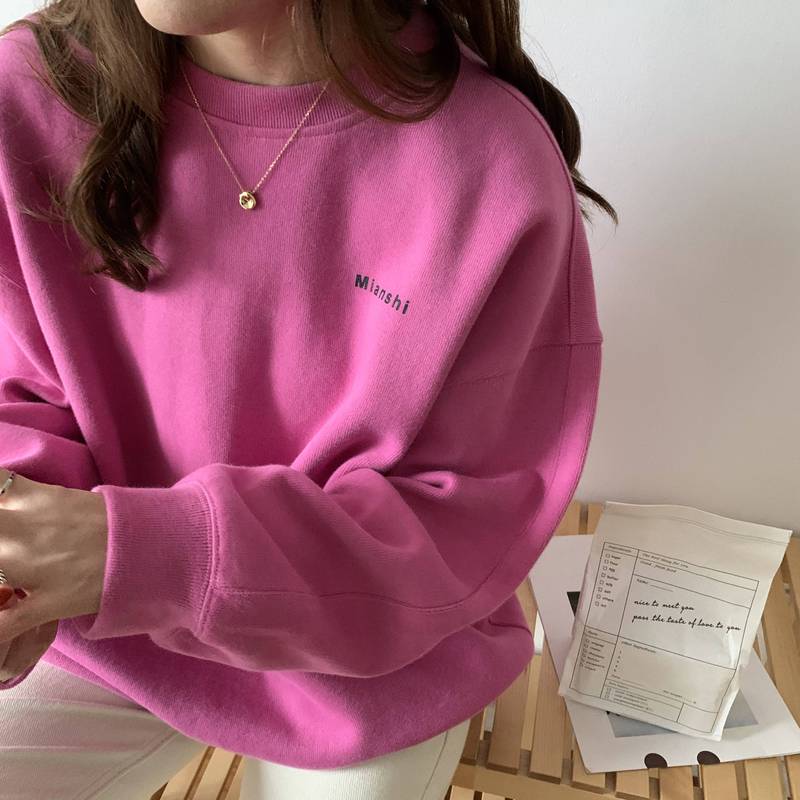 Plush 250G / thin 205g autumn winter Hoodie women's Plush thin