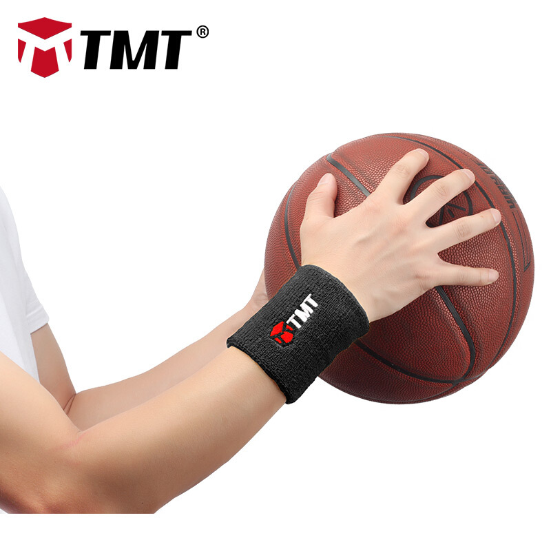 TMT sports wrist guard men's and women's fitness training black (single)
