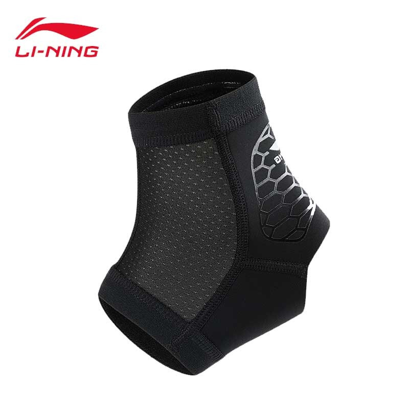 Li-Ning ankle protector male ankle protector female sprain protector basketball ankle protector wrist warm Achilles tendon bandage football ankle protector bare foot cover XL