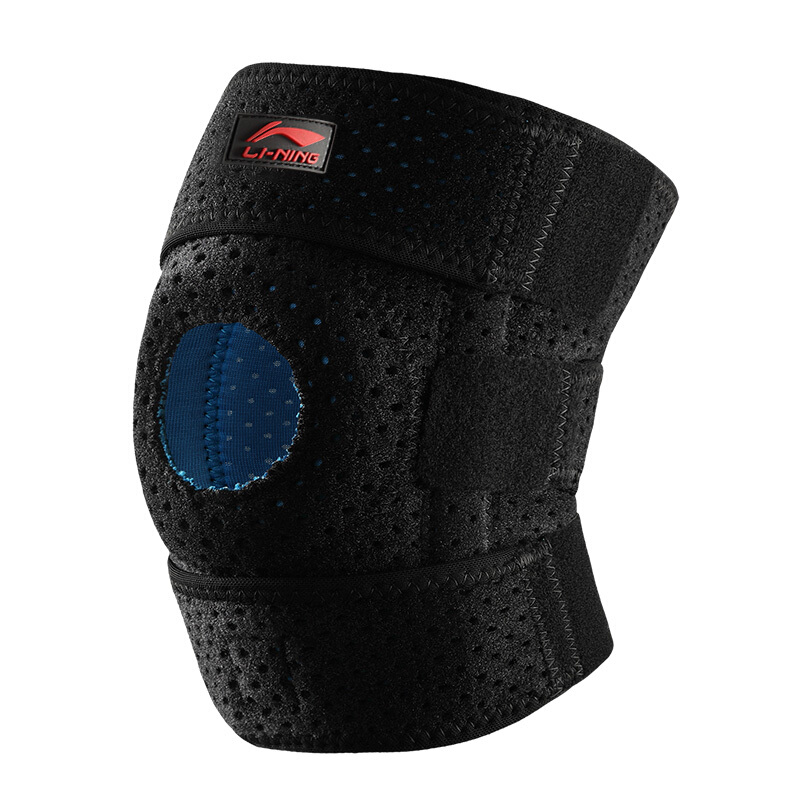 Li Ning Li-Ning sports kneepad breathable compression double spring support perforated open basketball running mountaineering protector breathable kneepad