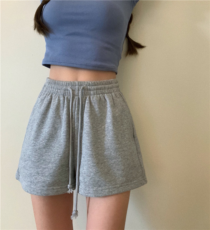 The price is not reduced in real shooting, slim and loose sports pants, casual straight shorts