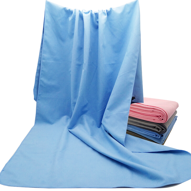 Bangini outdoor Gym Beach quick drying bath towel swimming hot spring quick drying water absorbing towel bath towel quick drying bath towel water absorbing towel 700 * 1400mm blue