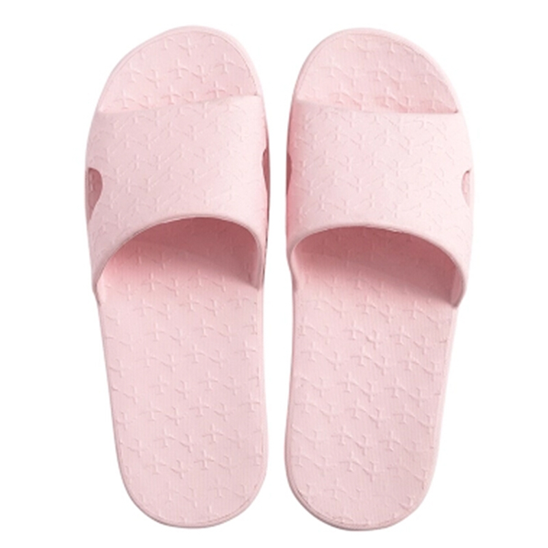 Bangini travel portable folding hotel home EVA non slip bathroom couple bath slippers with portable storage bag cigarette powder s (size 36-37)