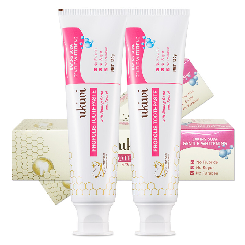 New Zealand ELF (ukiwi) propolis baking soda toothpaste 120g * 2 (white teeth, imported from New Zealand)