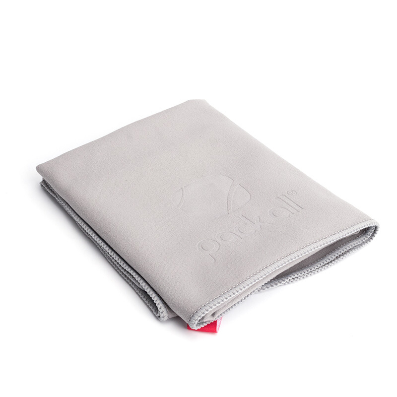 American pack all quick drying towel swimming fitness sports absorbent towel adult men's and women's hot spring beach tourism essential quick drying towel delivery storage bag gray