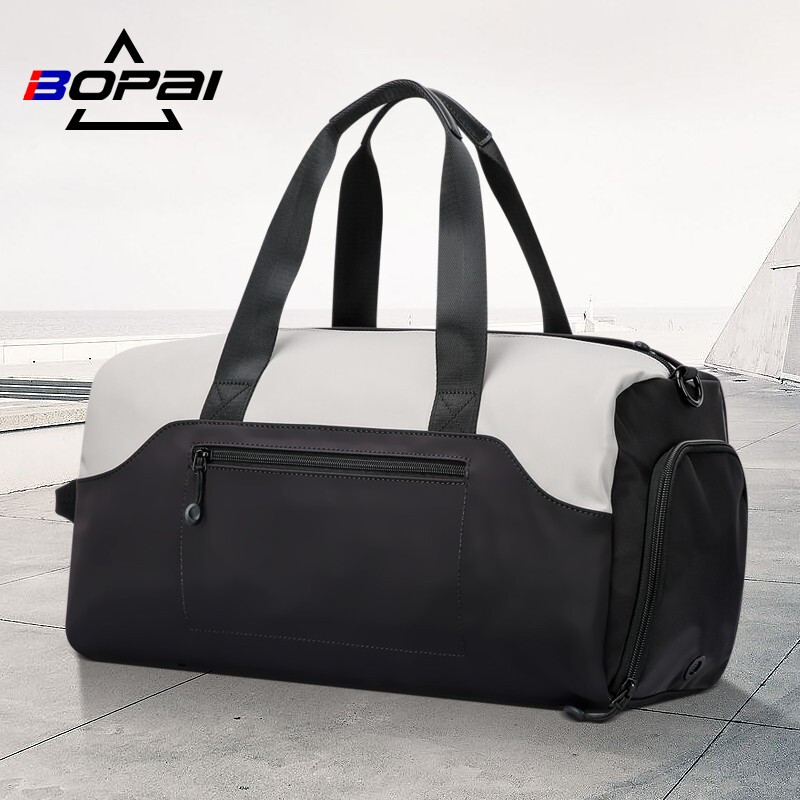 Bo brand BOPAI fitness bag handbag luggage bag for men and women travel bag dry wet separation leisure travel bag short distance travel large capacity shoe warehouse 32-68311