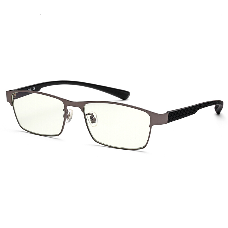 Loho anti blue light anti radiation glasses men's computer goggles flat lens no degree business model p5167 gray