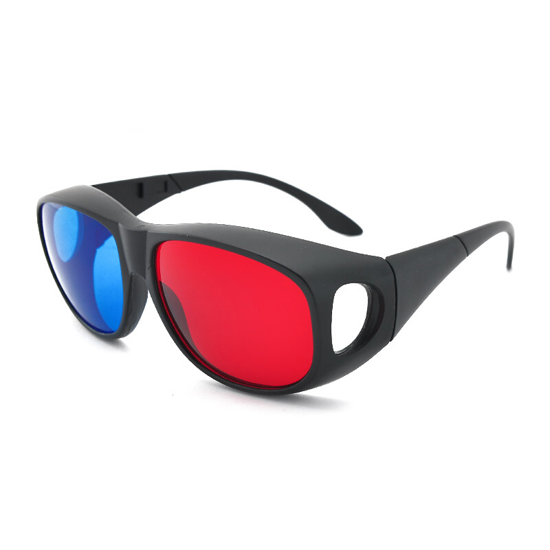 Yidun 3D red and blue viewing, red and blue effect 3D glasses, CD-ROM