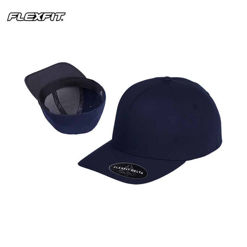 Flexfit baseball cap men's spring and summer new product delta men's hardtop sunscreen duck tongue hat large head circumference hat men's trend sun hat