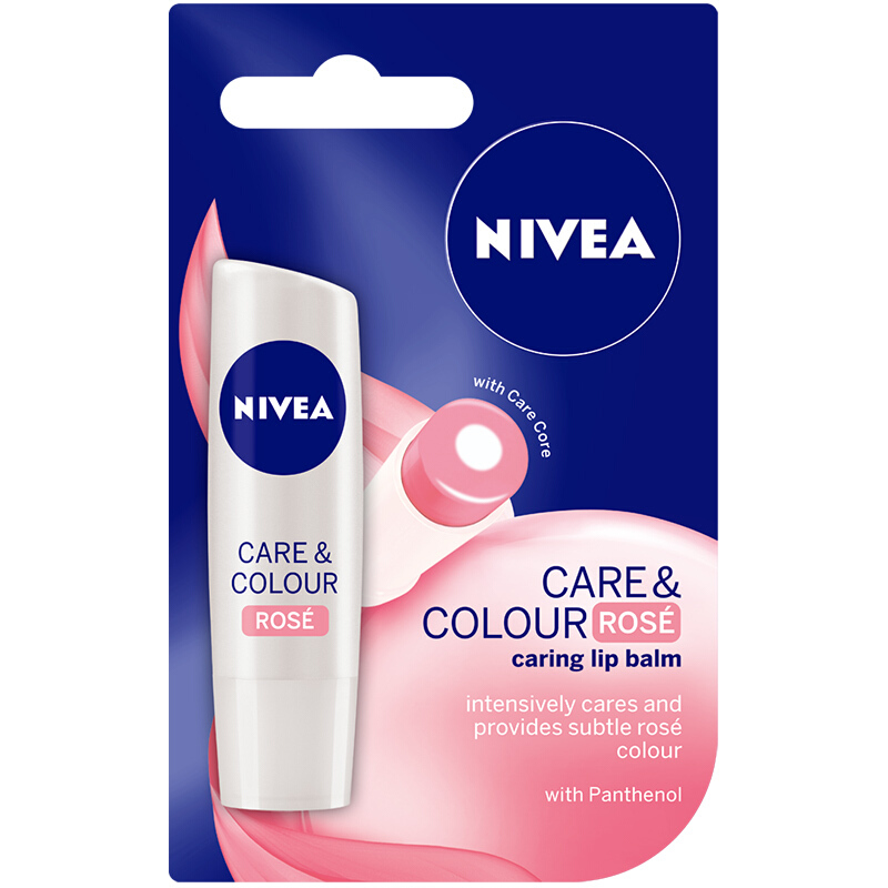 NIVEA (NIVEA) star fruit love lip gloss series strawberry 4.8g (lip balm lip care, moisturizing, moisturizing)
