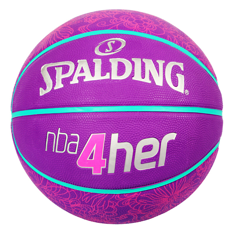 Spalding basketball indoor and outdoor No. 6 women's rubber basketball youth 83-051y