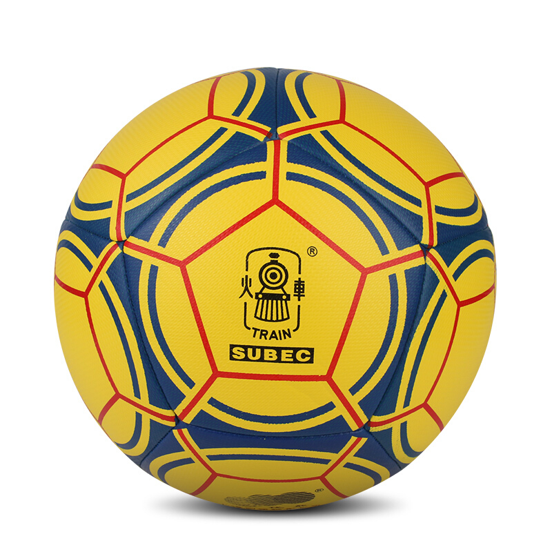 Train locomotive sx-406 professional machine seam wear-resistant PU material No. 4 Youth Football yellow