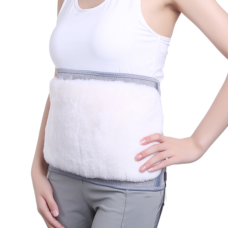 Galloping wool belt for men and women to keep warm at the waist in winter with fleece to protect the waist, breathe and protect the stomach, warm the palace and protect the abdomen XL