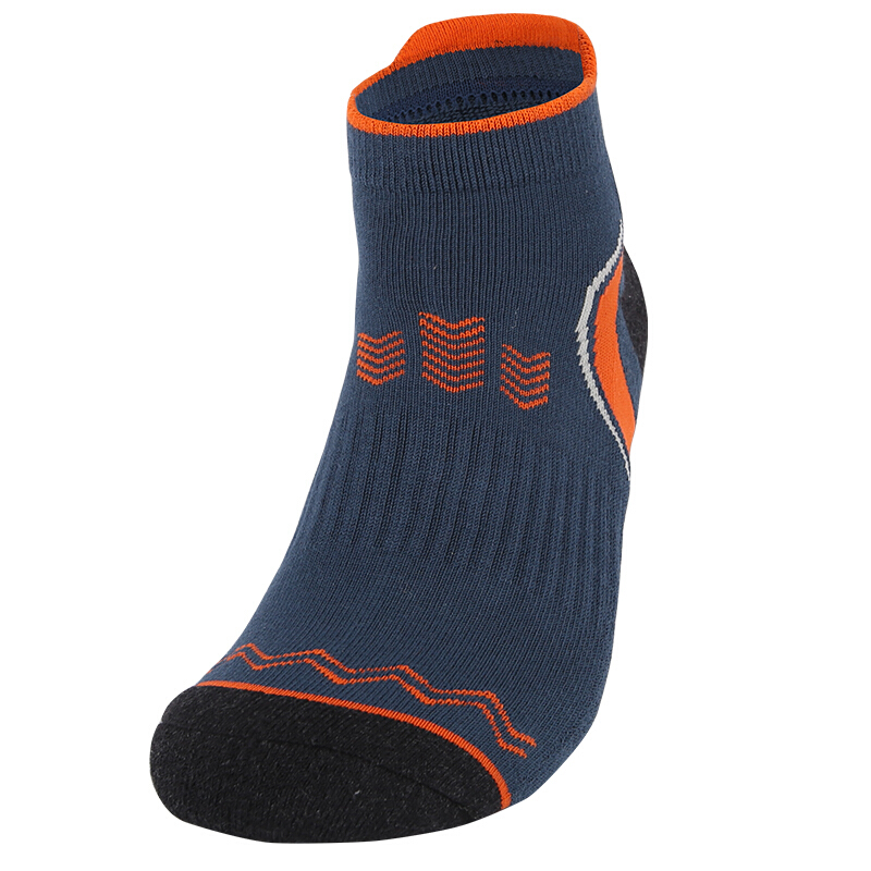 Elmont alpine mountain outdoor thickened men's and women's socks running hiking riding socks fast drying socks mountaineering sports socks sweat absorbing breathable wear-resistant 640-915 navy blue
