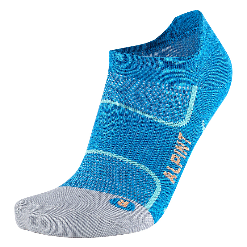 Elmont alpine mountain men's and women's outdoor sports low top riding running socks moisture absorption and sweat wicking fast drying socks boat socks 660-928 Royal Blue Women's M