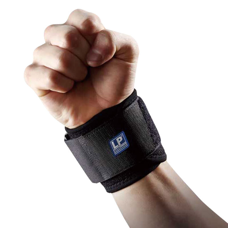 Lp753km wrist guard strong ventilation upgraded basketball tennis wrist joint support protection adjustable strap size one