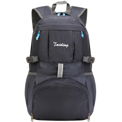 Thornwolf foldable skin bag outdoor leisure hiking men's and women's shoulder bag lightweight fitness bag clbs2012 dark blue