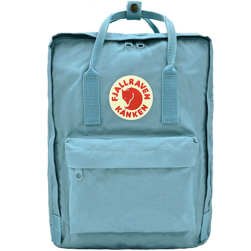 Fjallraven waterproof wear-resistant backpack simple fashion leisure sports backpack kanken classic 23510 501 sky blue 16L