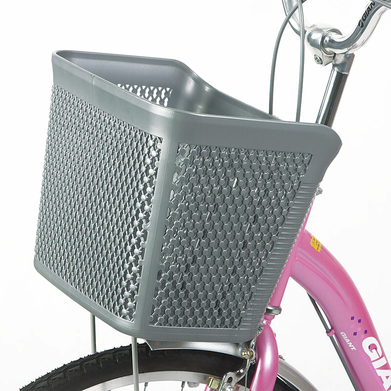 Easydo bicycle front basket car basket vegetable basket can't step on the city bike mountain bike leisure car front basket folding car vegetable basket electric car basket bicycle accessories rock well ash