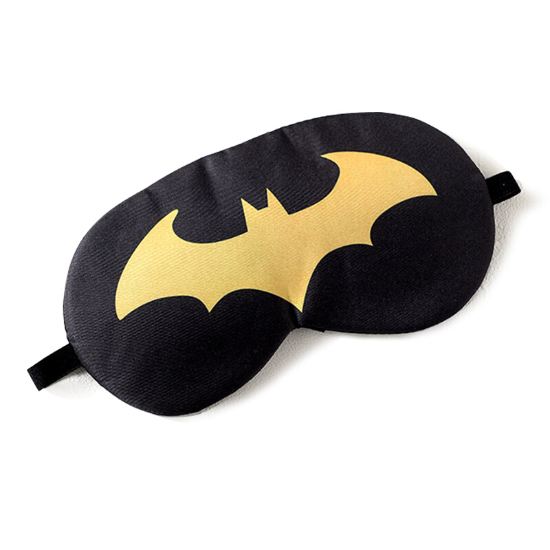 Jiatu joytour eye mask sleep 3D eye mask shading ice compress eye mask children's men's and women's ice bag eye mask yellow Batman