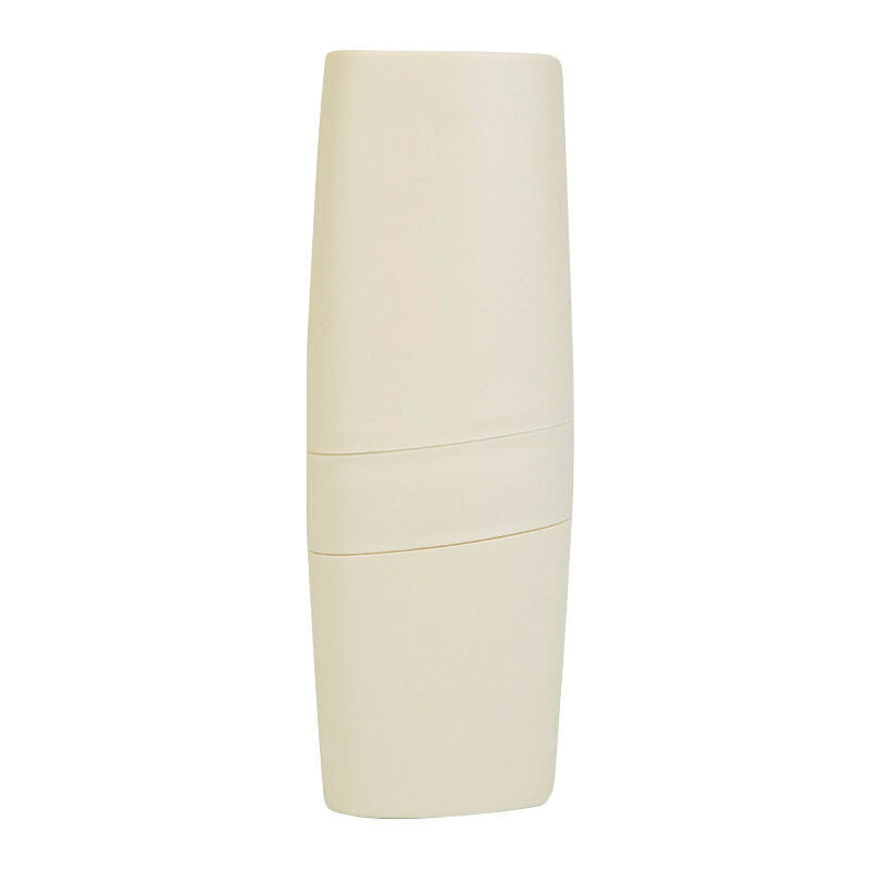 Nolan sendi portable toothbrush cup toothbrush box tooth tube travel washing toothbrush storage box toothbrush cup creative simple three in one nl8112 apricot