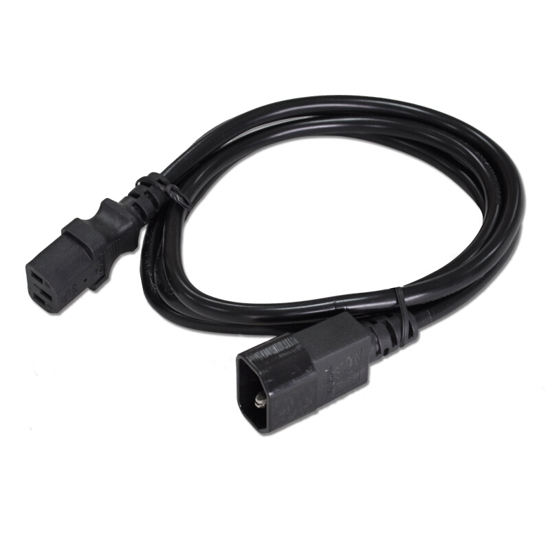 It is also (tower) C13 / c14-50ups power cord PDU server printer C13 to C14 extension cord connection cable (10a) 5m long