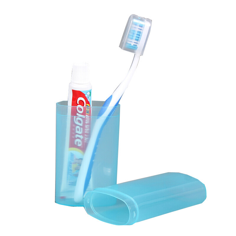 Jiatu joytour toiletries set travel set toiletries cup mouthwash cup toothbrush cup toothpaste toothbrush storage box sky blue three piece set