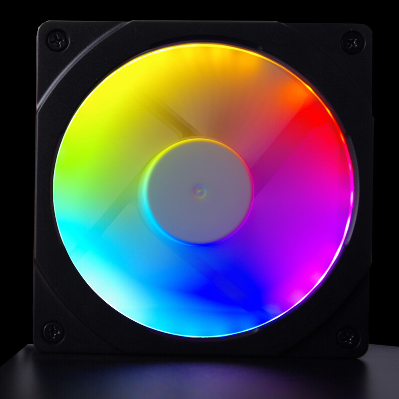Fanteks holy ring 12 cm d-rgb digital coded magic streamer fan aperture (5V) (compatible with 12cm fan / can be entrusted to the synchronous control of the main board)