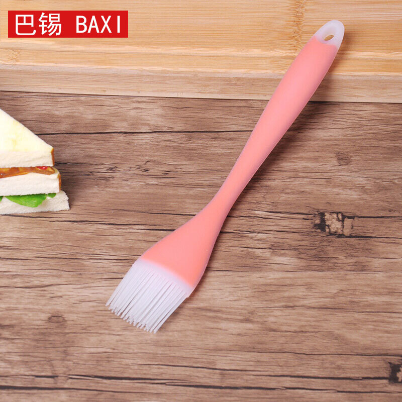 Batik barbecue brush integrated silicone oil brush high temperature resistant cooking honey food brush cake brush baking tool