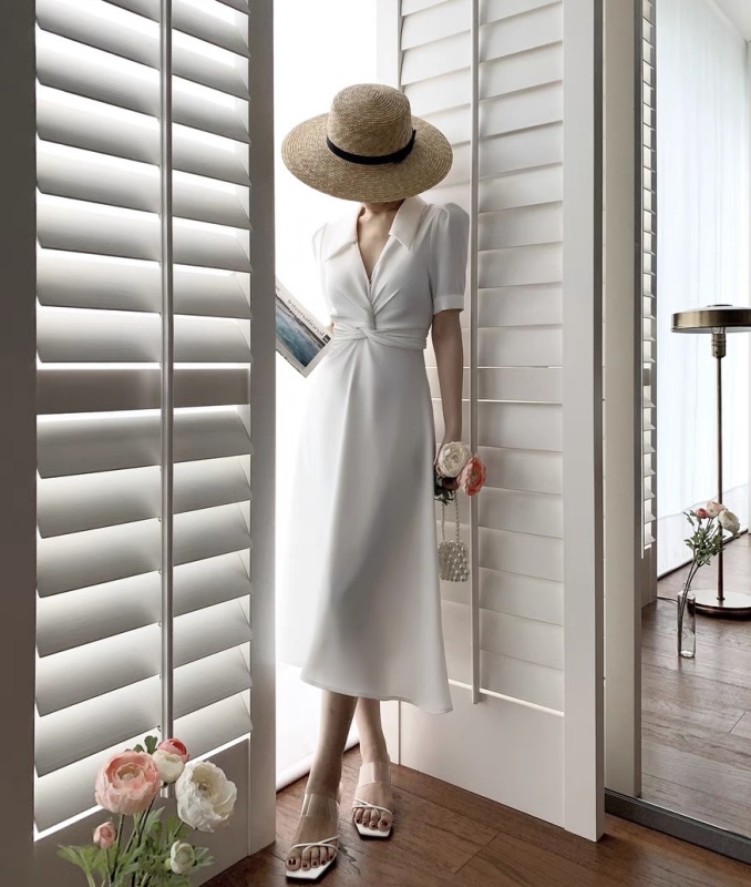 Original price 118.44! Buyer recommendation! [Linna] Korean fashion elegant dress 1509# zxx