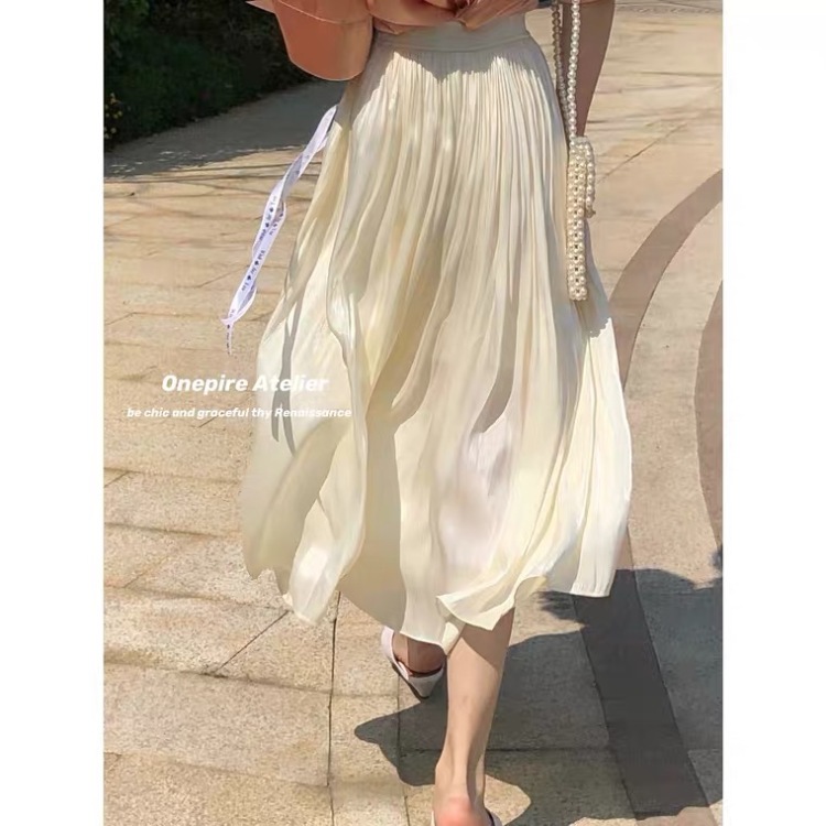 New in early summer! Recommended! Hands must carry! [Gangan] Korean fashion versatile skirt 3019# L
