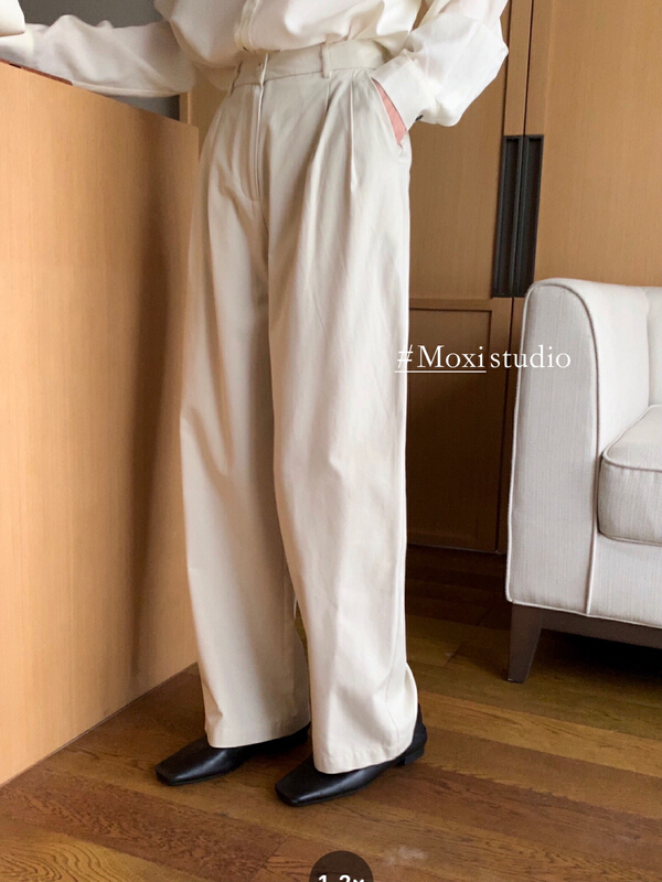 Original price 94.99! New year in early spring! [Moxi] Korean versatile slim casual pants 58083# XJ