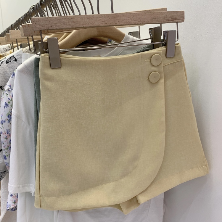 New in early summer! [J2. J1wg] Korean fashion simple and versatile skirt 2217# cqw