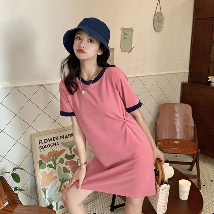 [miss Xi Xi] design sense: small crowd waist closing 2021 summer new dress (only dresses) 1002# DB