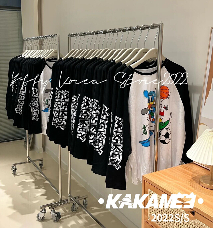 [kakamee] sunscreen air conditioning suit Donald Duck long sleeve T-shirt s366# LSL