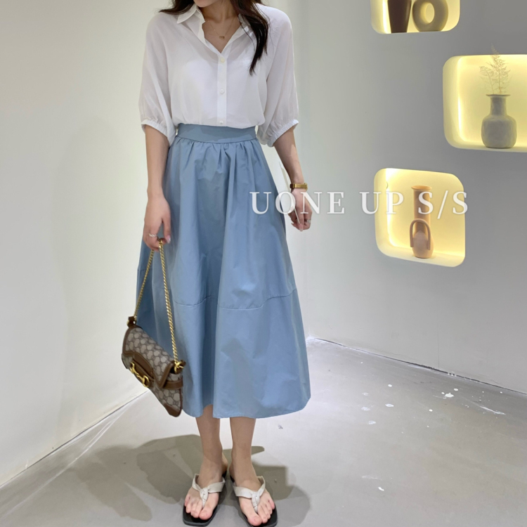 Original price 84.90! [uone] the umbrella pendulum is designed for thousands of years to match with the simple skirt 079957# LSL